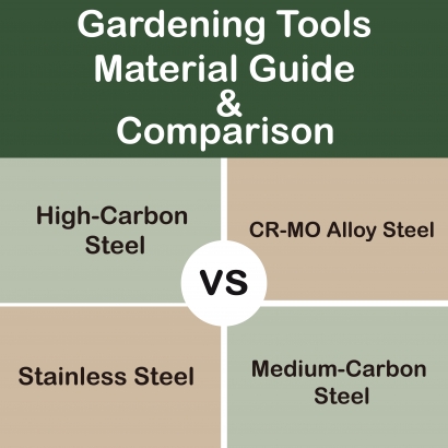 Gardening Tools Material Guide  Comparison
