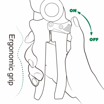 KC-C6168 Professional Garden Shears-Ergonomic grip KC-C6168 Professional Garden Shears-Ergonomic grip